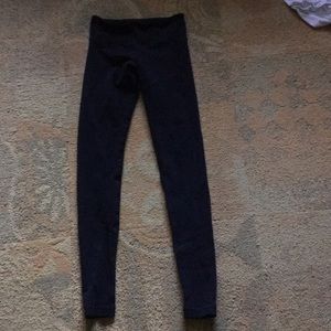 Lululemon full length wunder under pants black 4